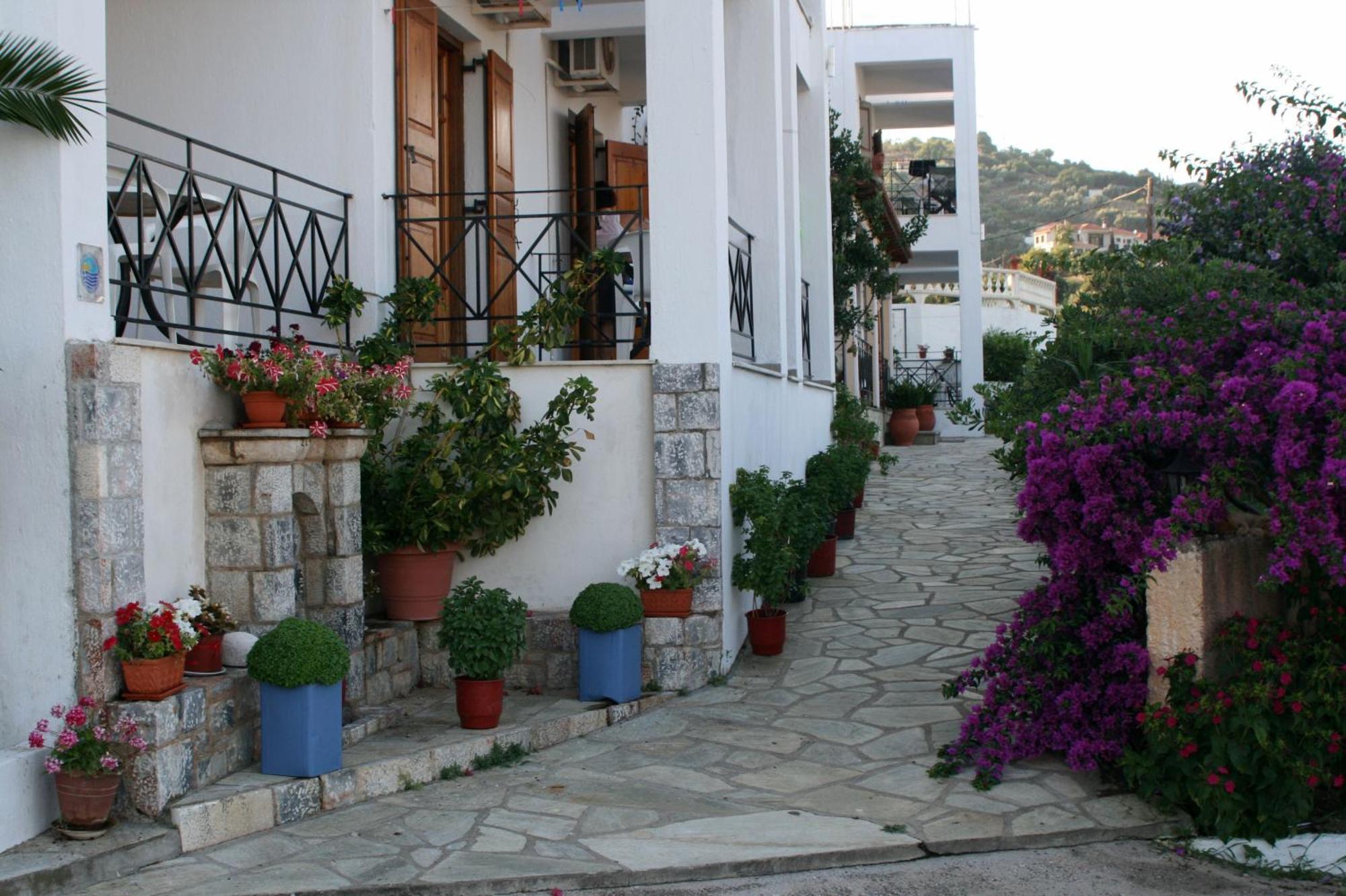Albatros Hotel Skopelos Eksteriør billede